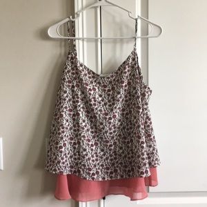 Loft tank top with spaghetti straps